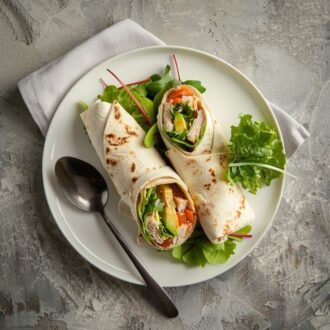 Lean Protien Veggie Roll