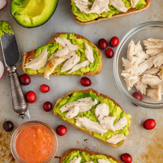 Chicken Avacado Toast