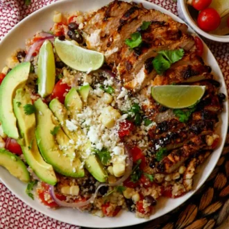 Grilled Chicken Quinoa Bowl